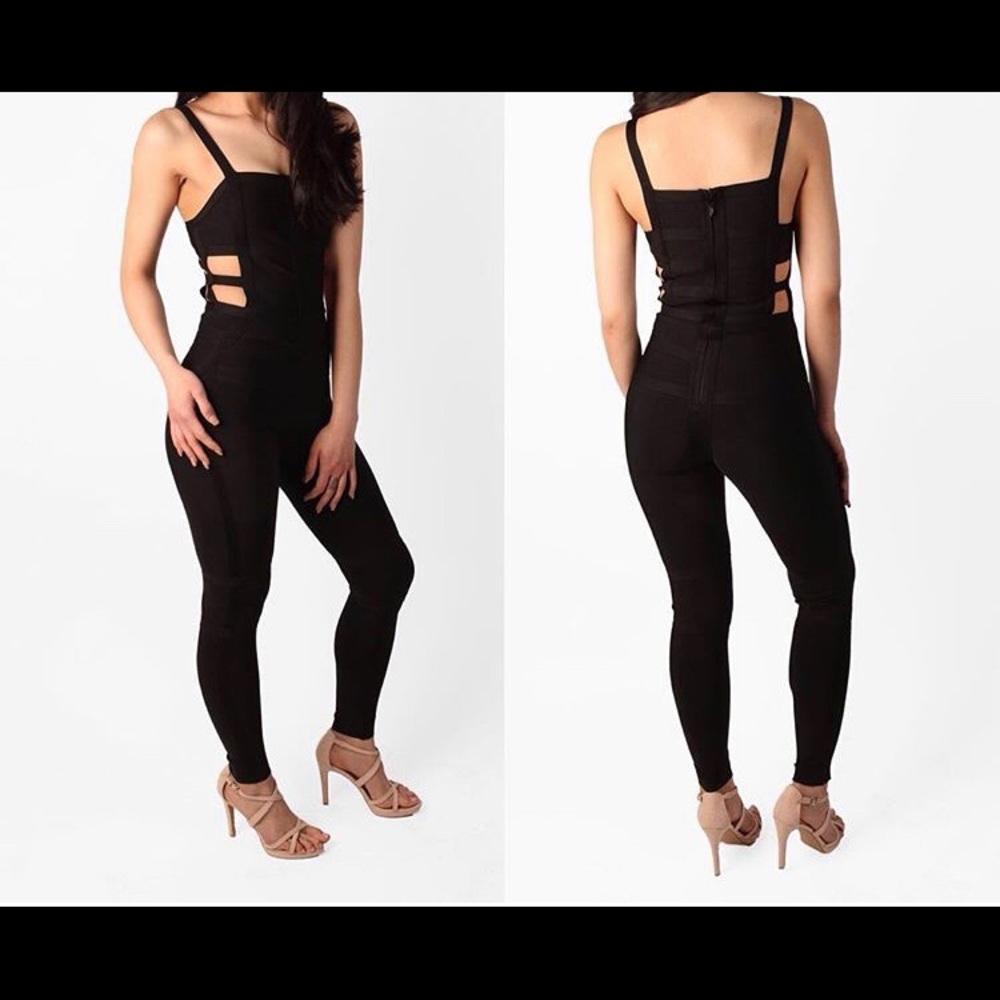 Bandage jumpsuit